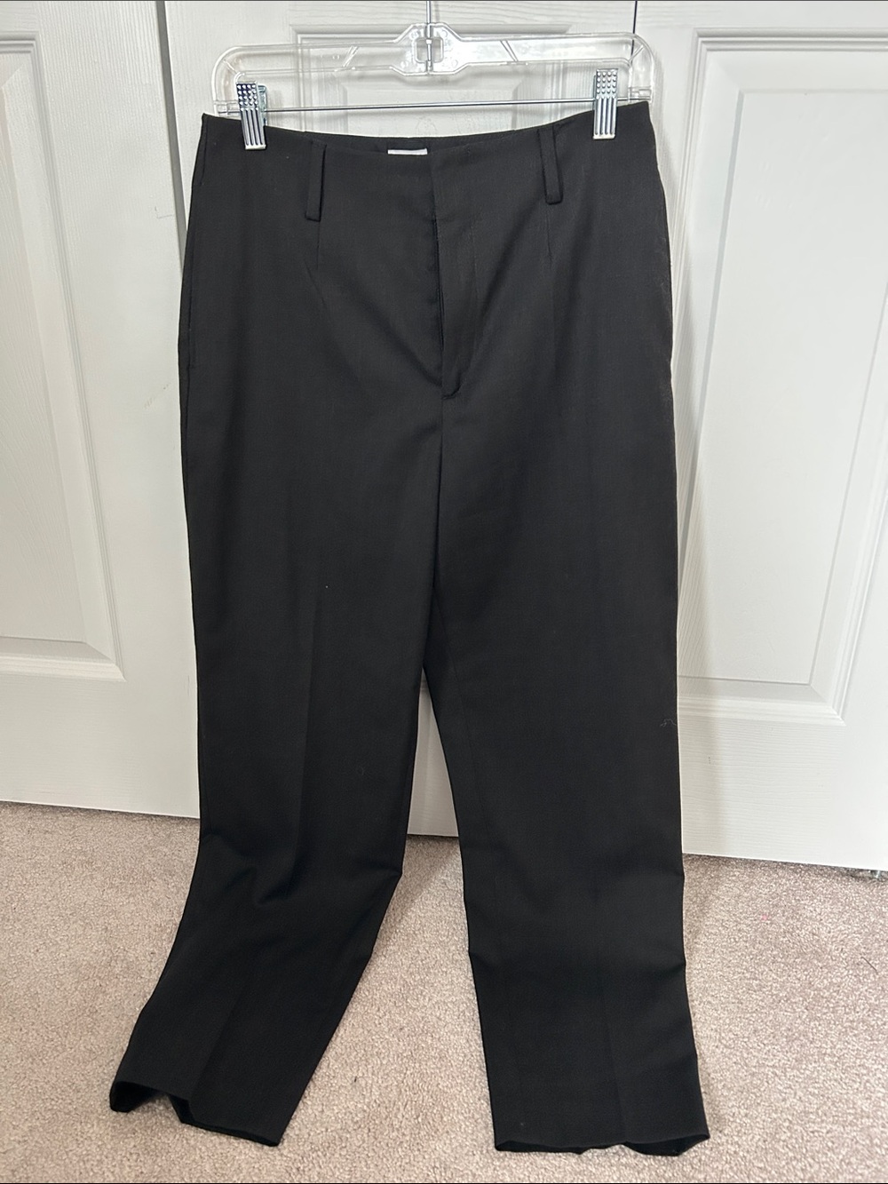 Filippa K Classic Black Cropped Dress Pants